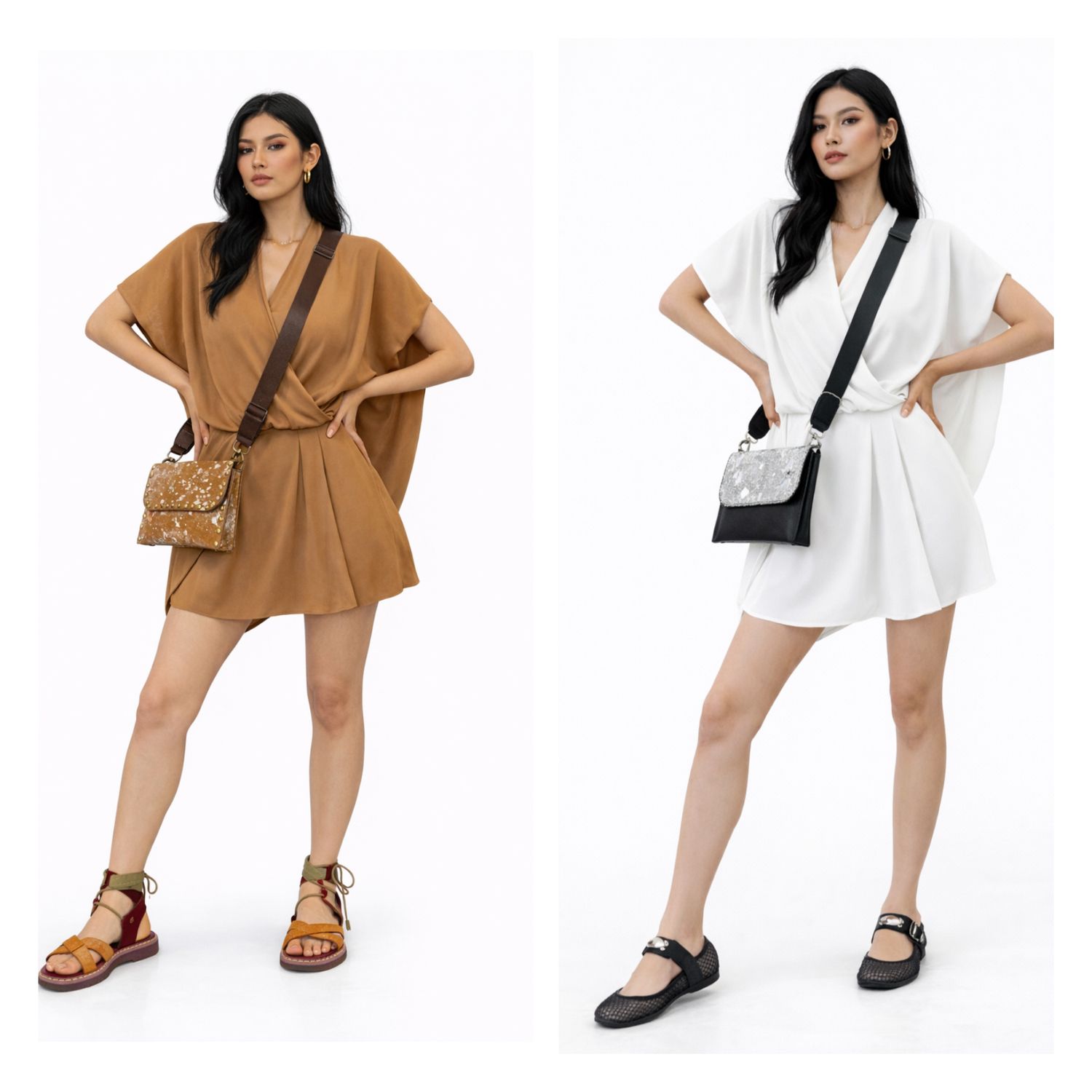 Wrap Top &amp; Skort Set