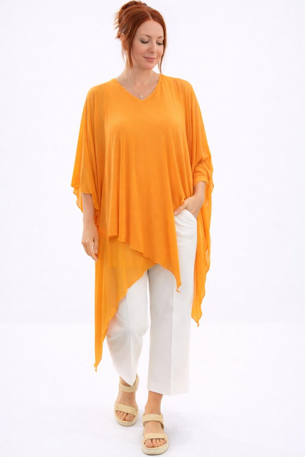 Mesh Hi-Low Tunic