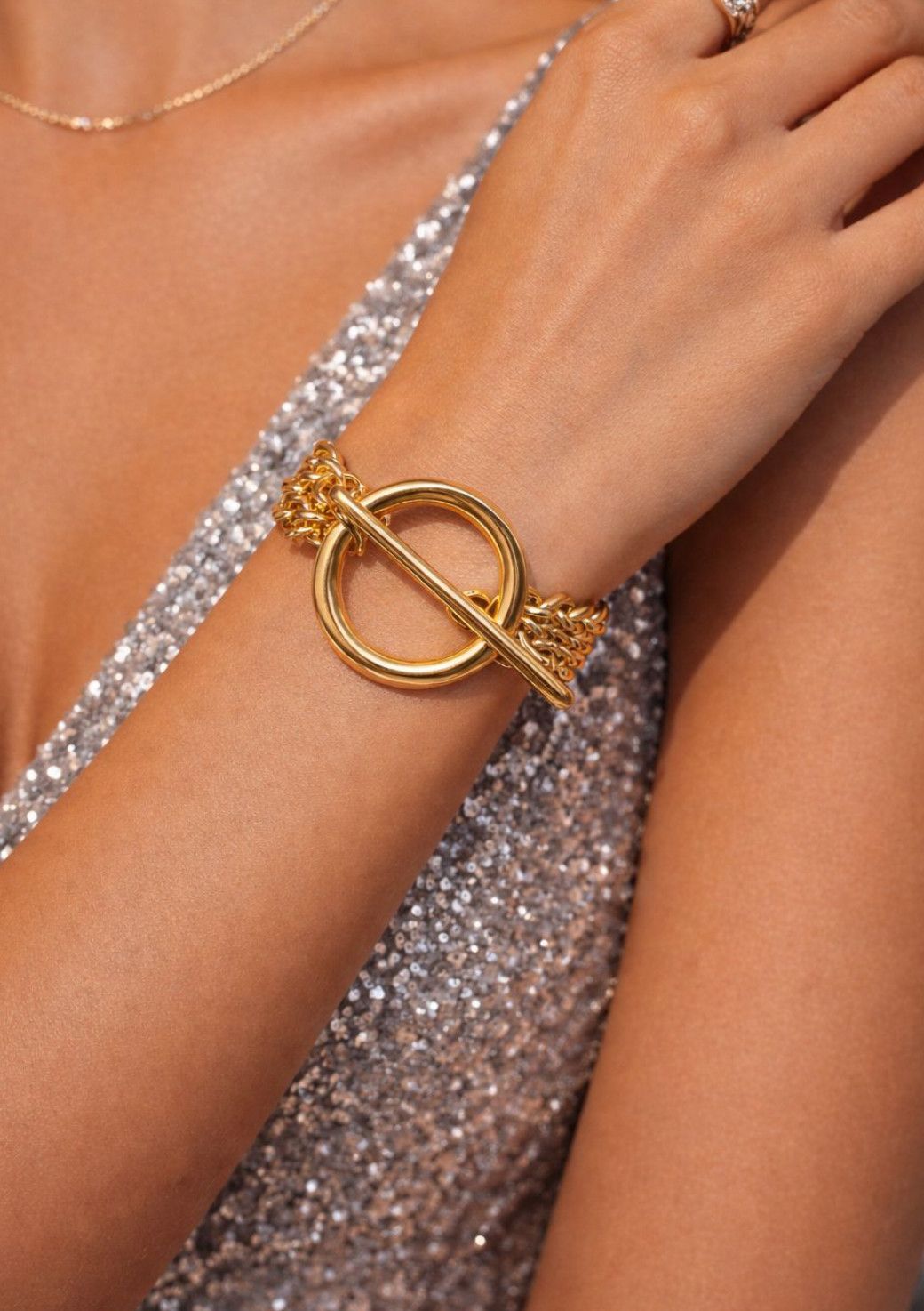 4 Soles Infinity Toggle Bracelet