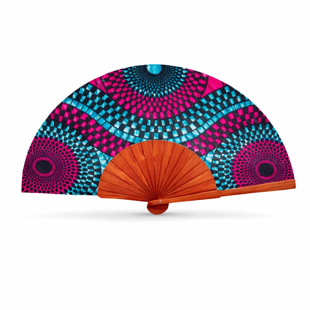 Vibrant Hand Fan