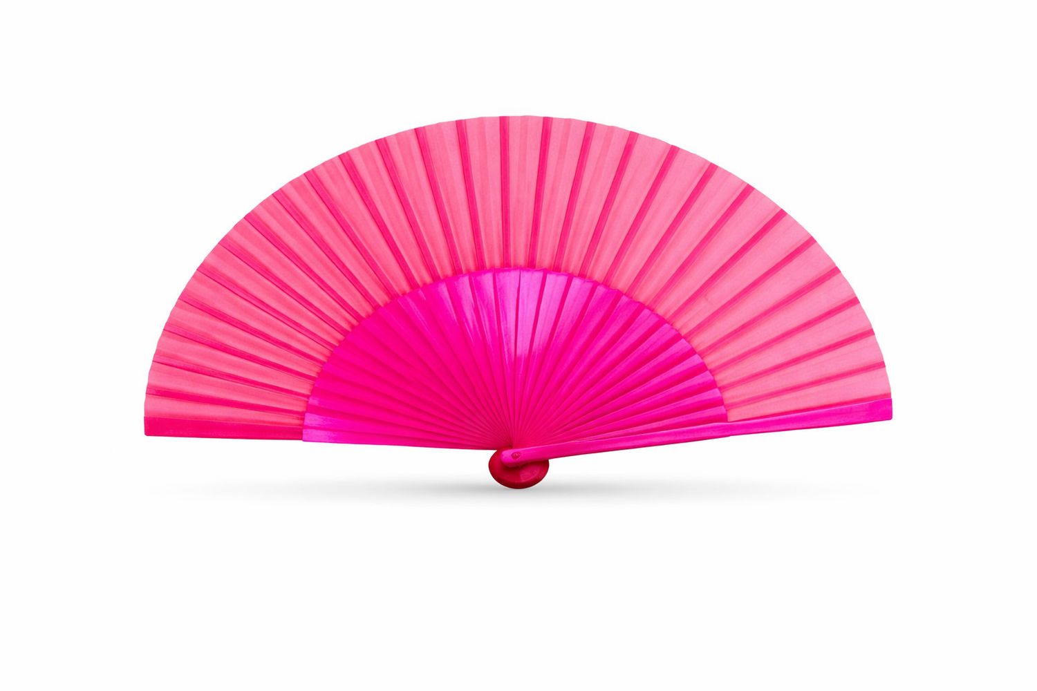 10" Hand Fan Pink