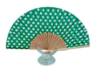 Dots Fan green