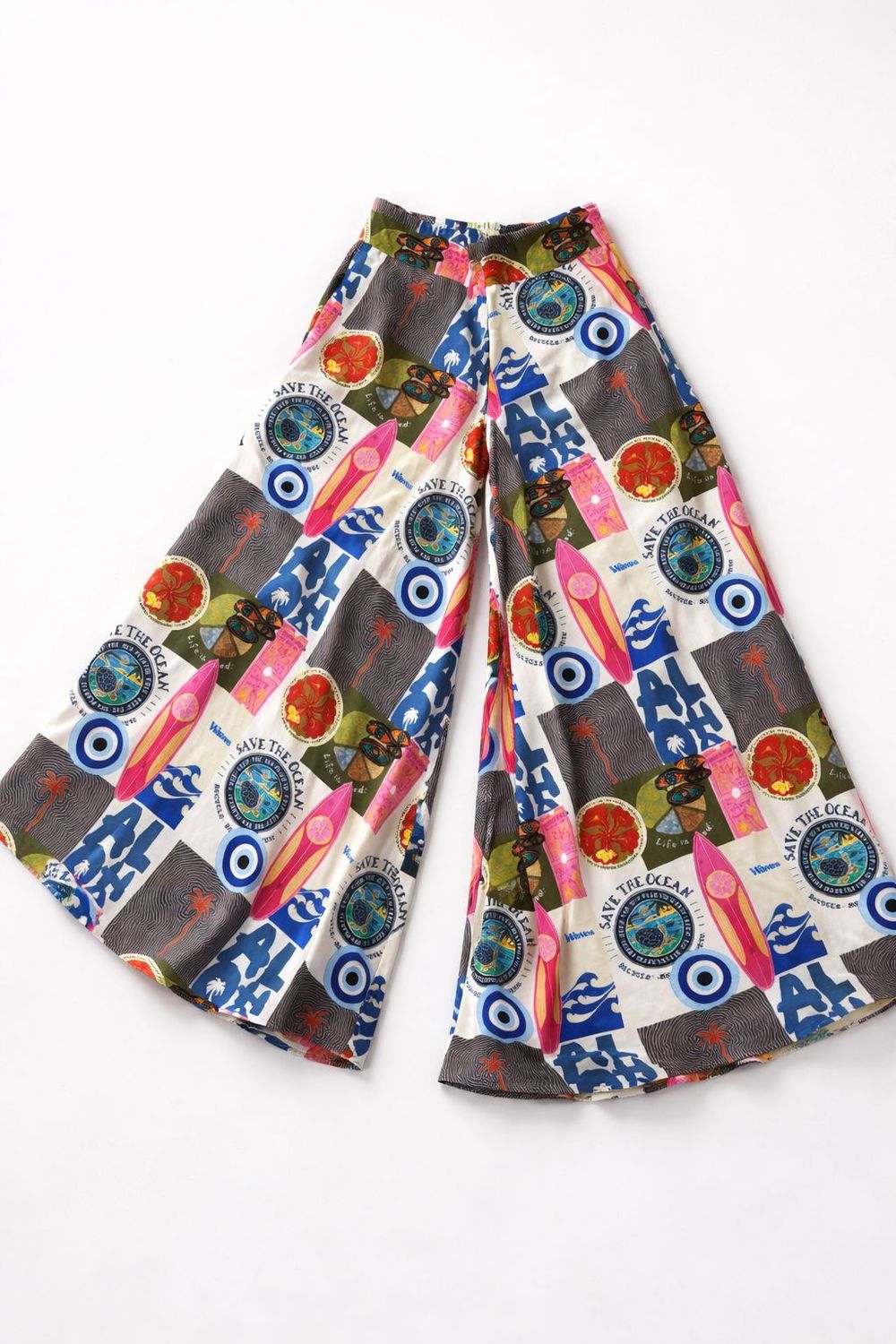 Tropical Palazzo Pants