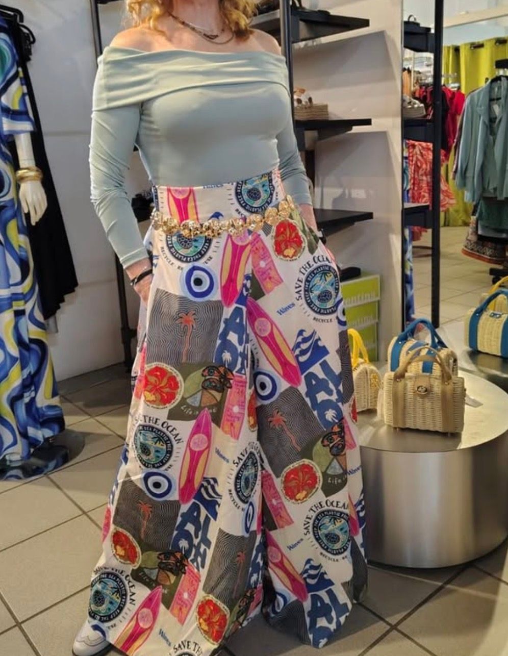 Tropical Palazzo Pants