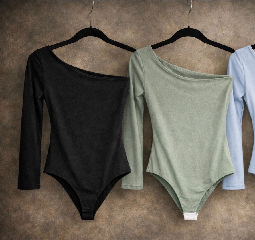 One shoulder Bodysuit One size