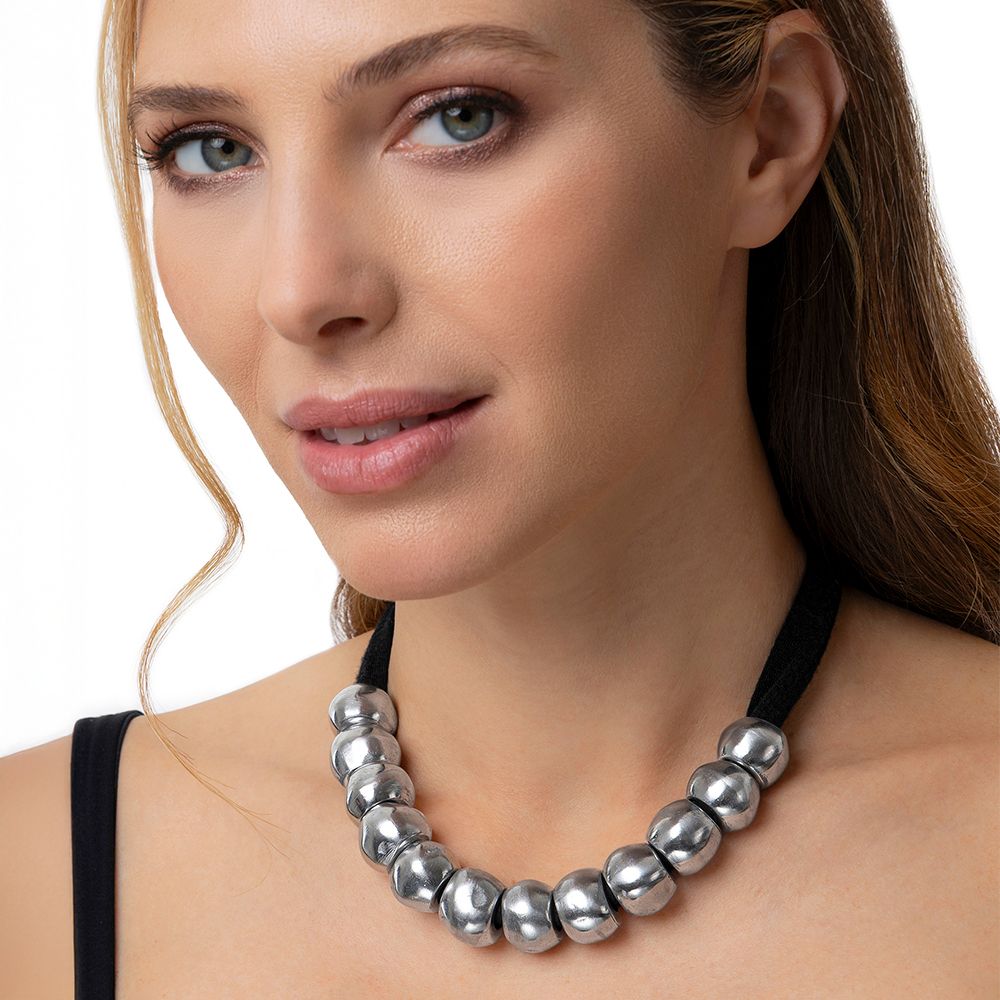 al10018COLLIER LICRA 12 BOULES