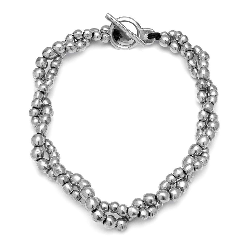 al02253COLLIER BOULES TRESSÉ AL02253