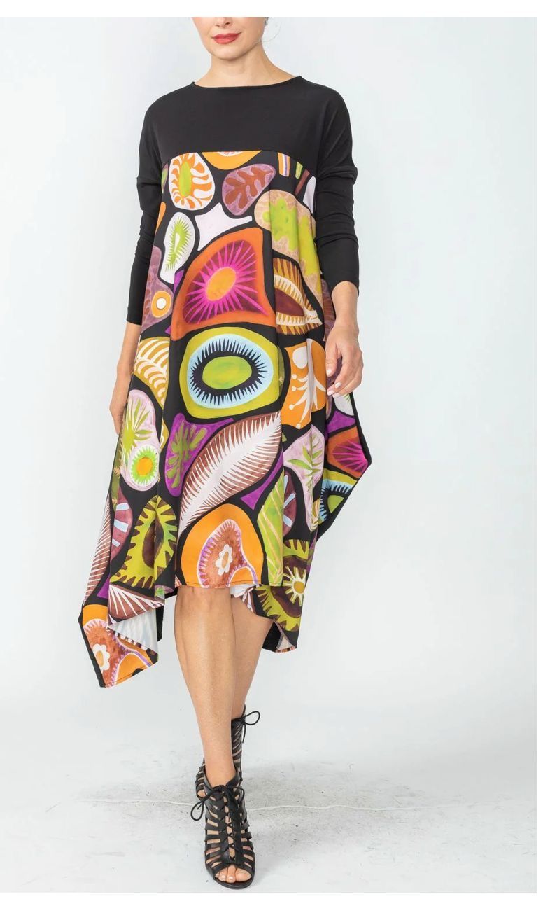 Kiwi Mosaic Dress