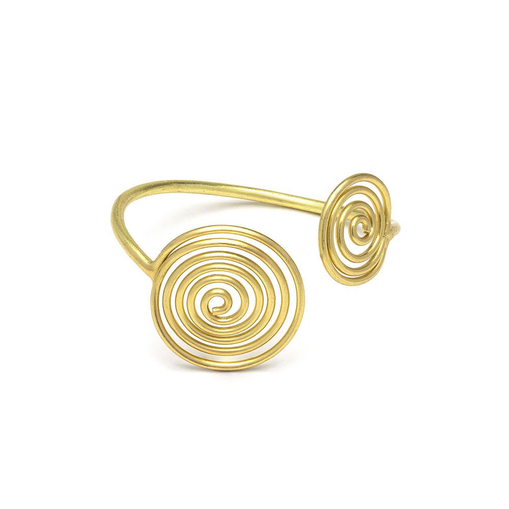 dd11164BANGLE APERTO CERCHI SPIRALI