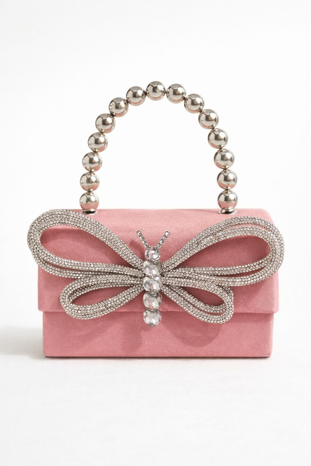 Butterfly Rhinestone Evening Bag, Clutch