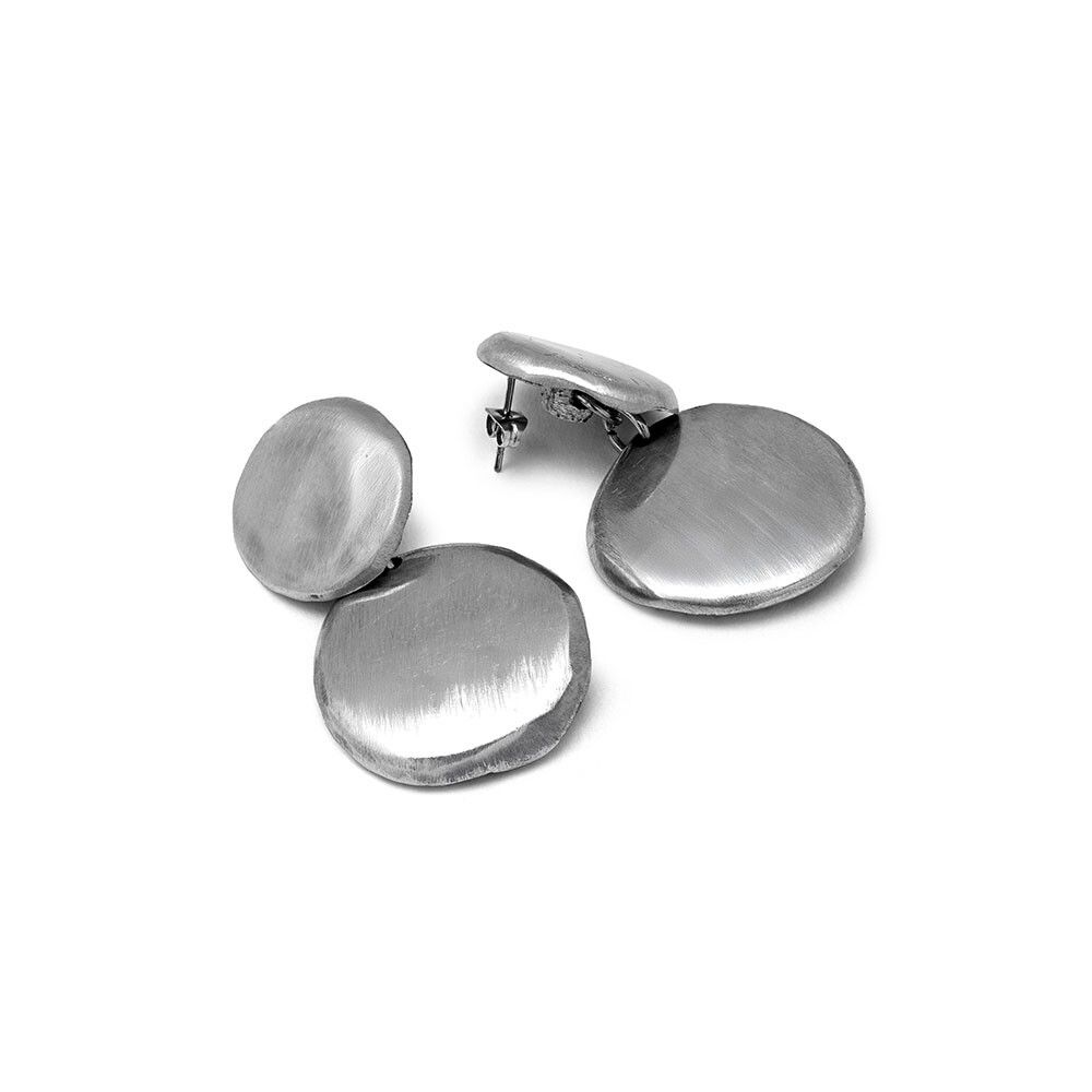 al17435BOUCLES 2 RONDES SUPERPOSÉS