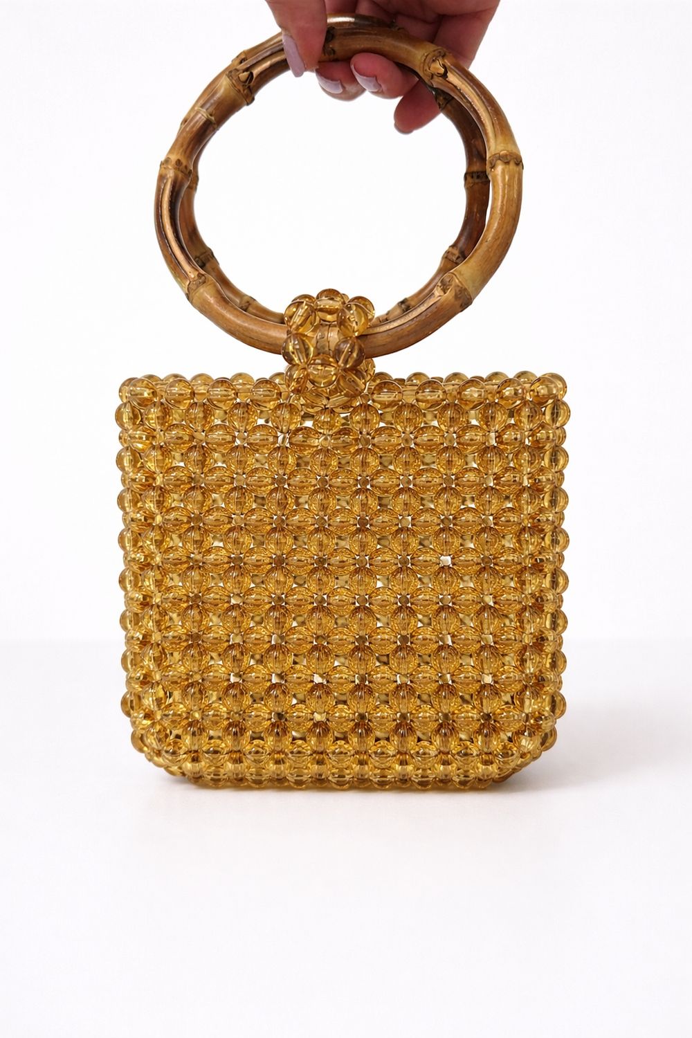 Bead bag wood handle