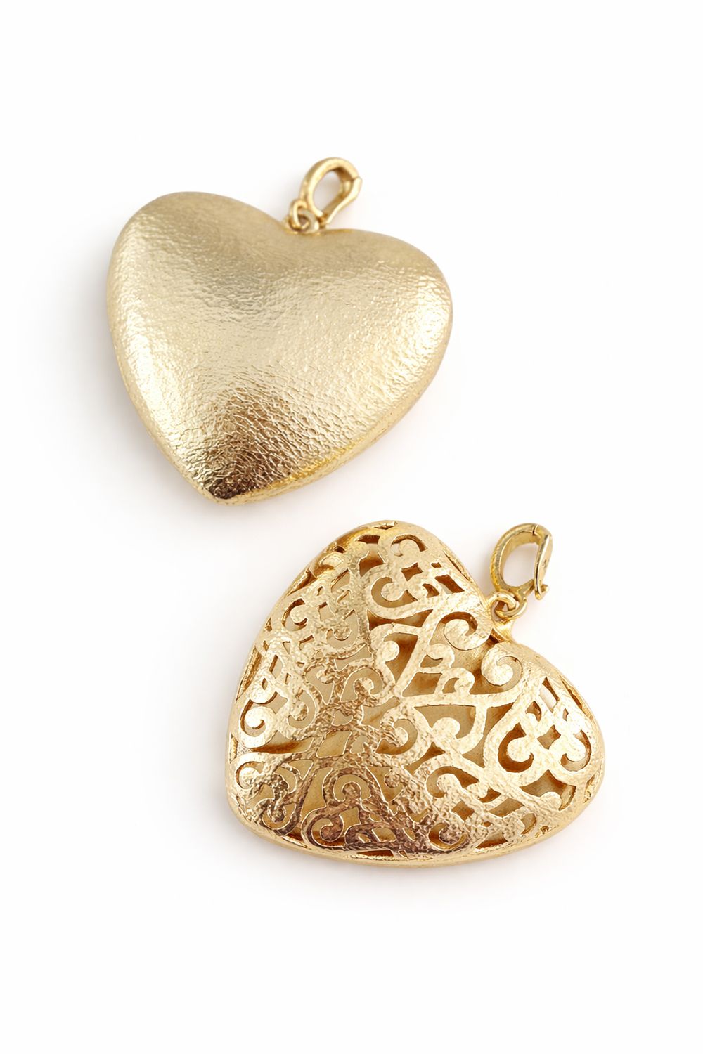 Golden Heart Charm 2 way