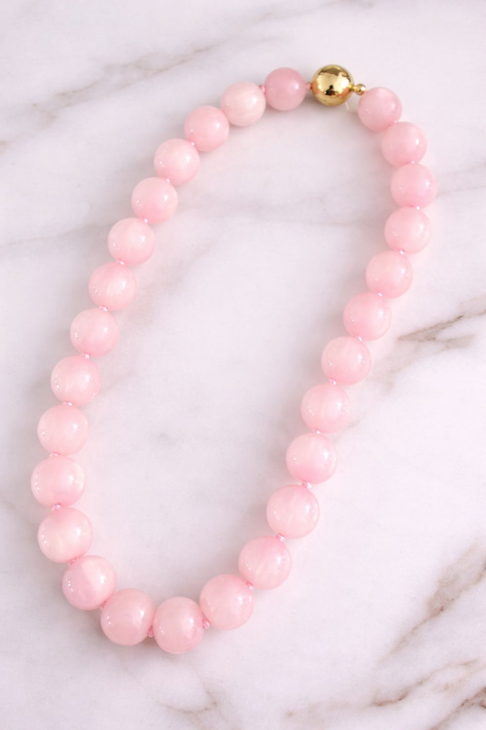 Blush Pearl Bead Necklace