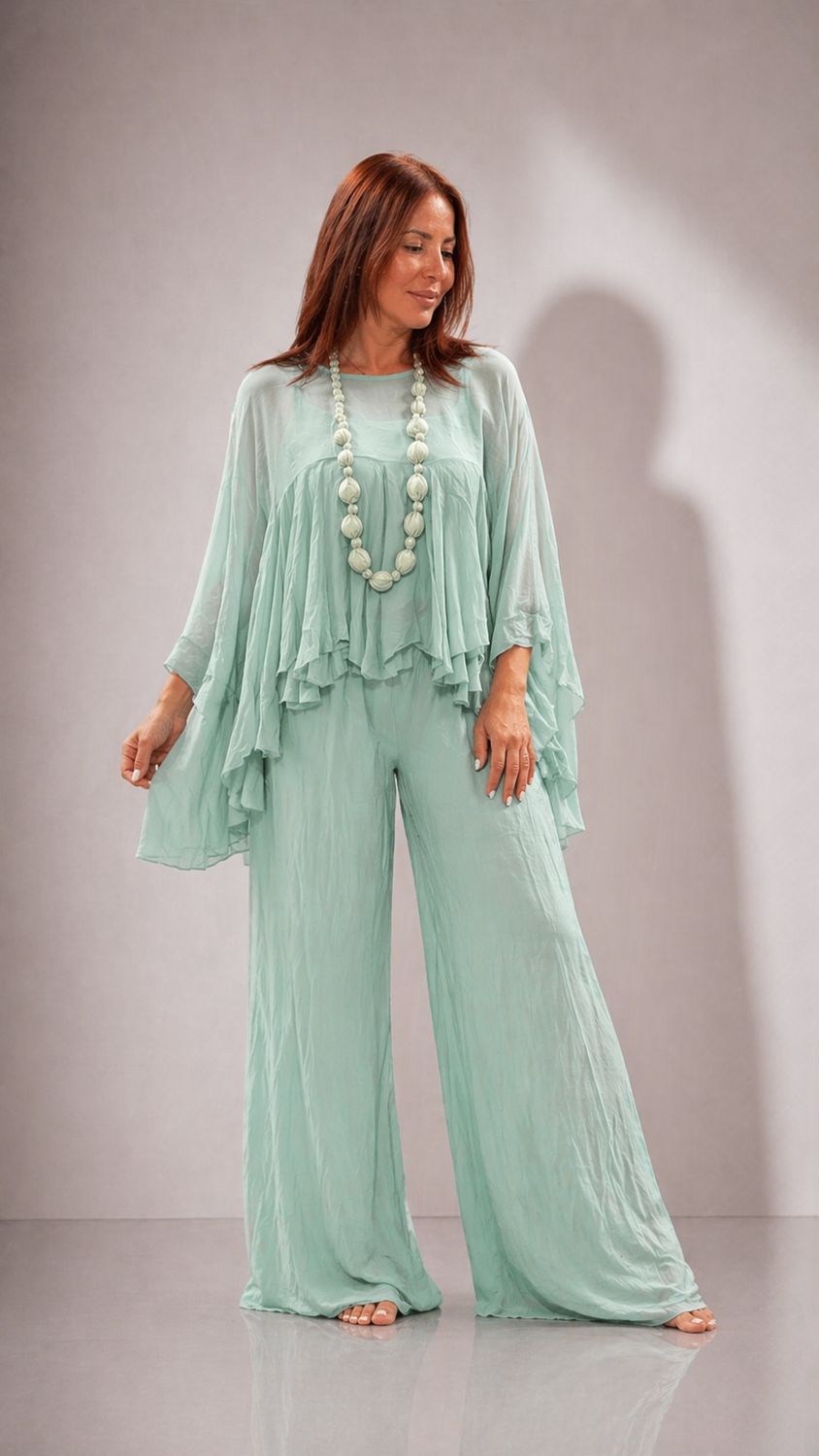 Breeze cape pant set