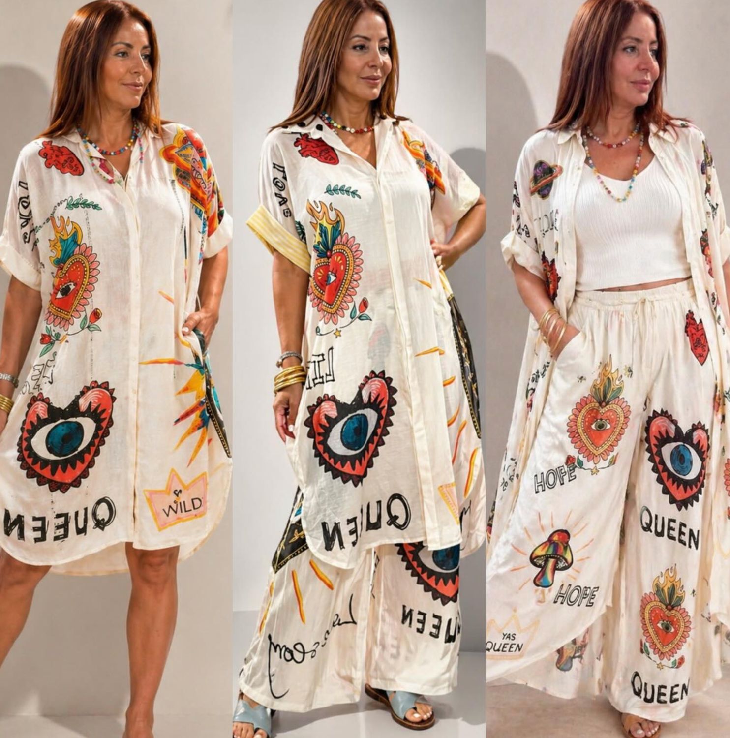 Blue Art Lounge Set one size