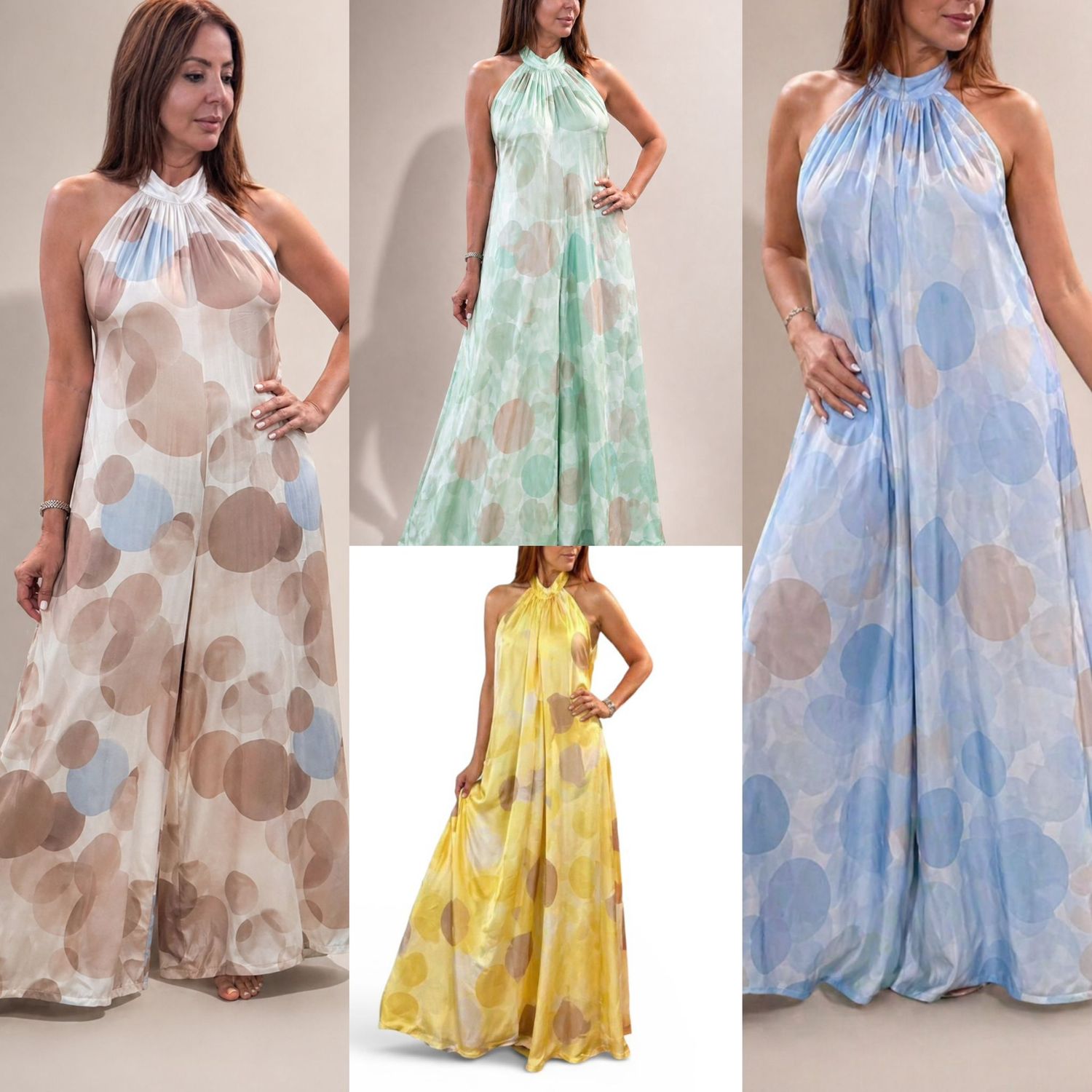 Soft Polka Dot Jumpsuit One Size