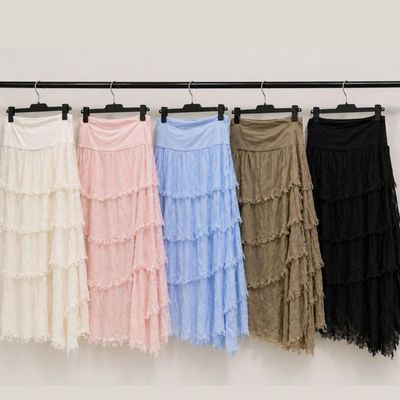 Layered Fringe skirt
