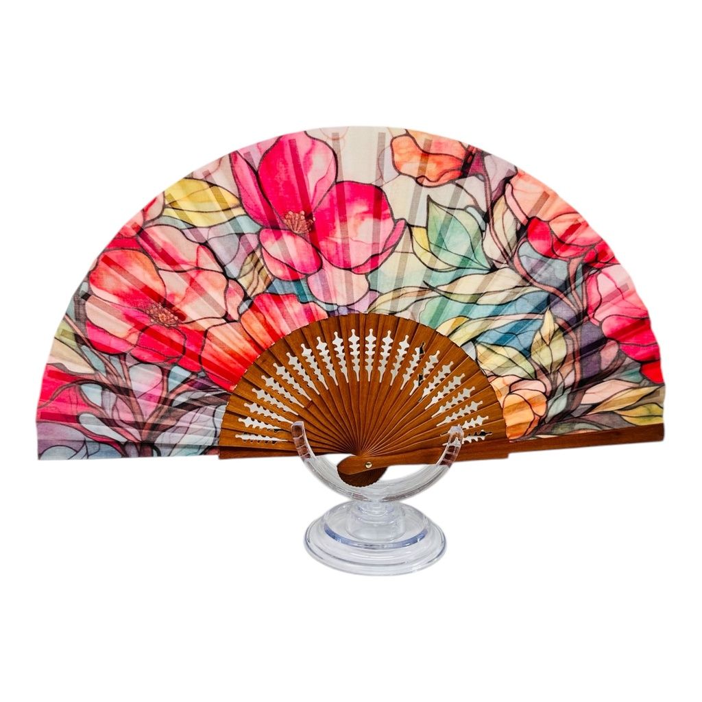 Flowers Peral Hand Fans