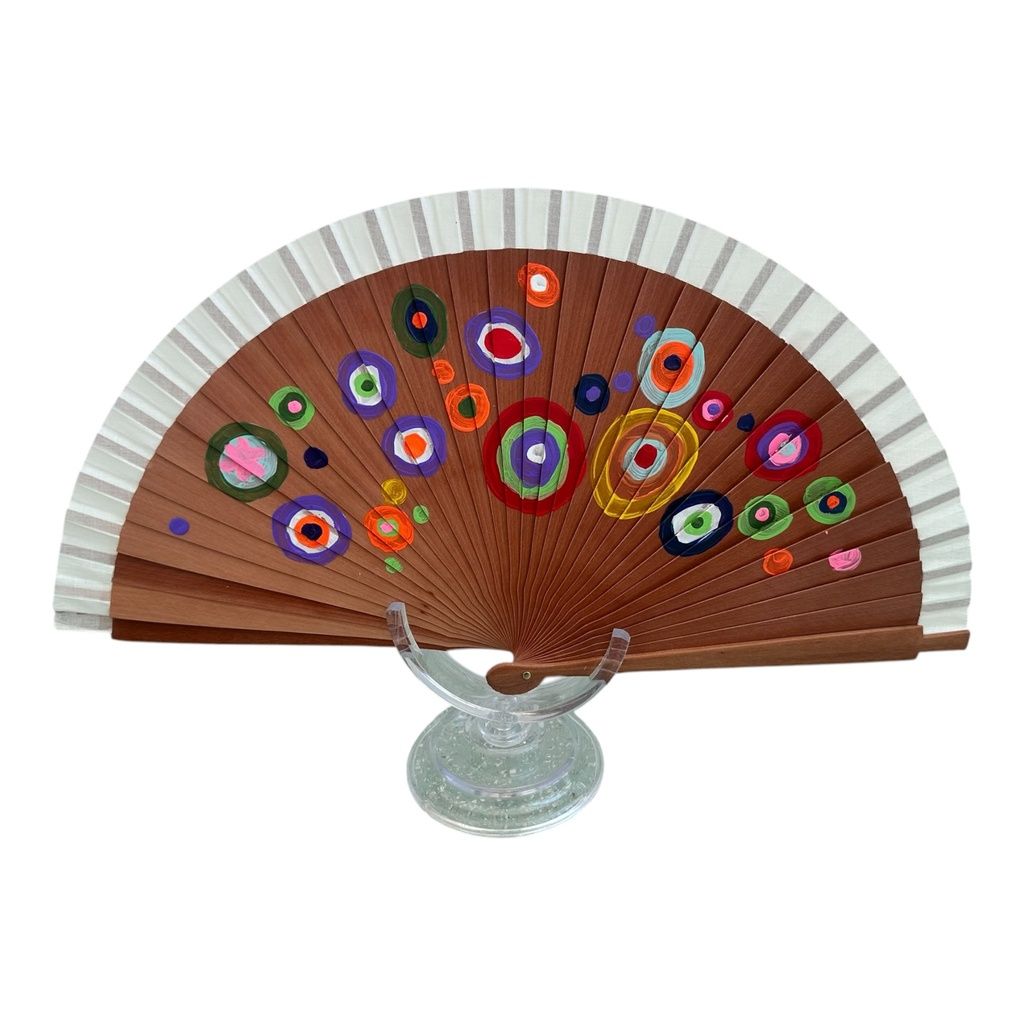 Peral Hand Fans 5775WH