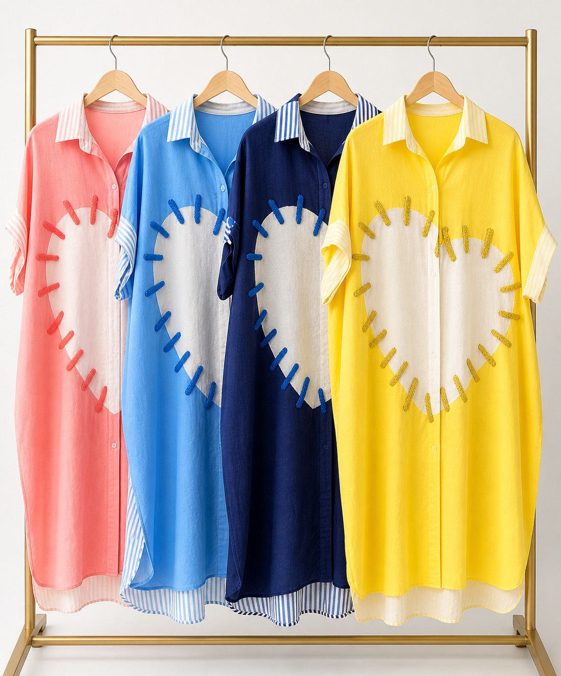St Tropez Chemise linen dress
