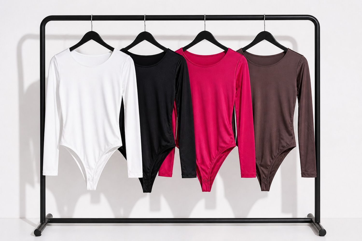 Classic round neck Long Sleeve Bodysuit