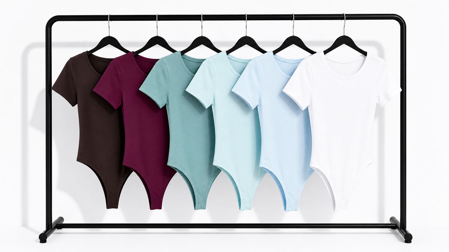 Classic Neck Short  Sleeve bodysuit