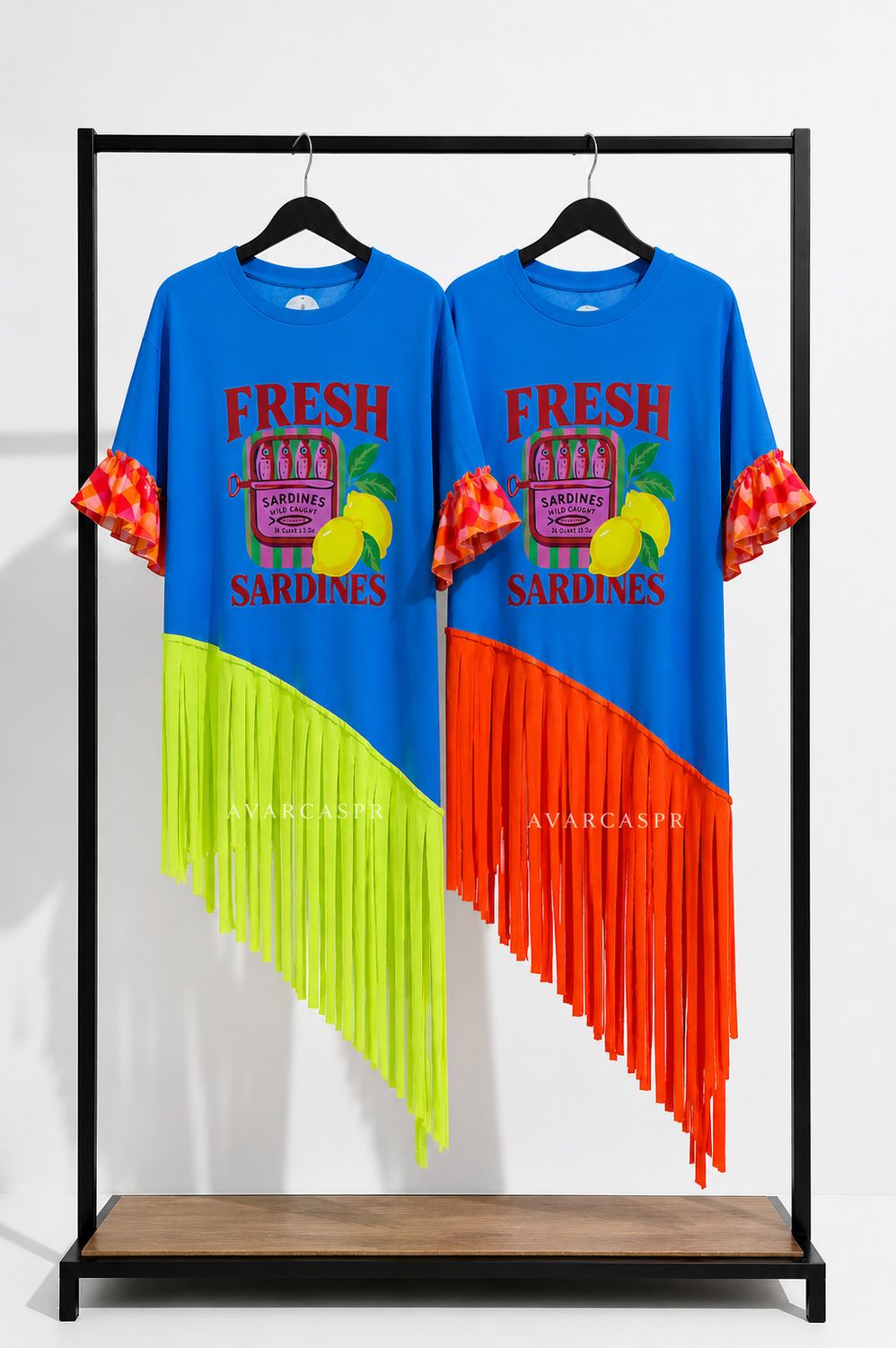Fresh Sardines Fringe tunic