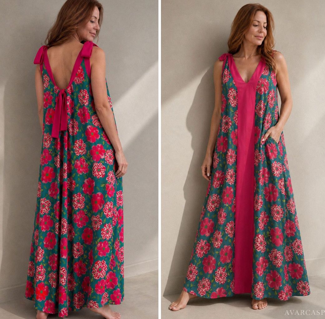 Bloom Tie Maxi Bloom Tie Maxi, Size: large/xlarge