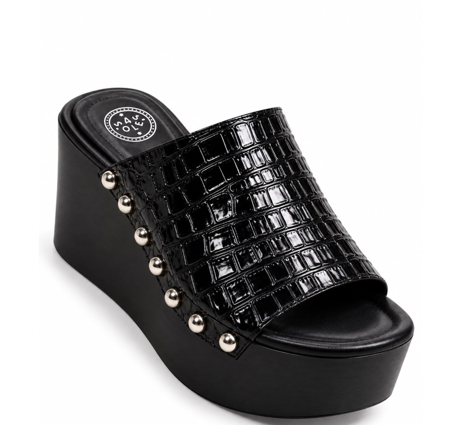Midnight Croc Platform Slide