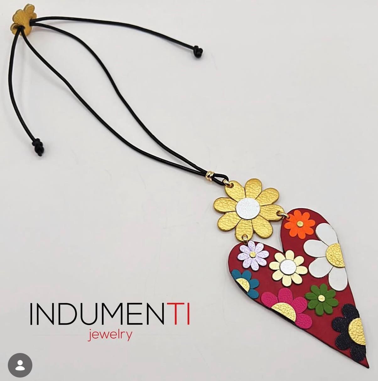 Emossione Indumenti Leather necklace