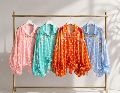 Lino Dots Blouse