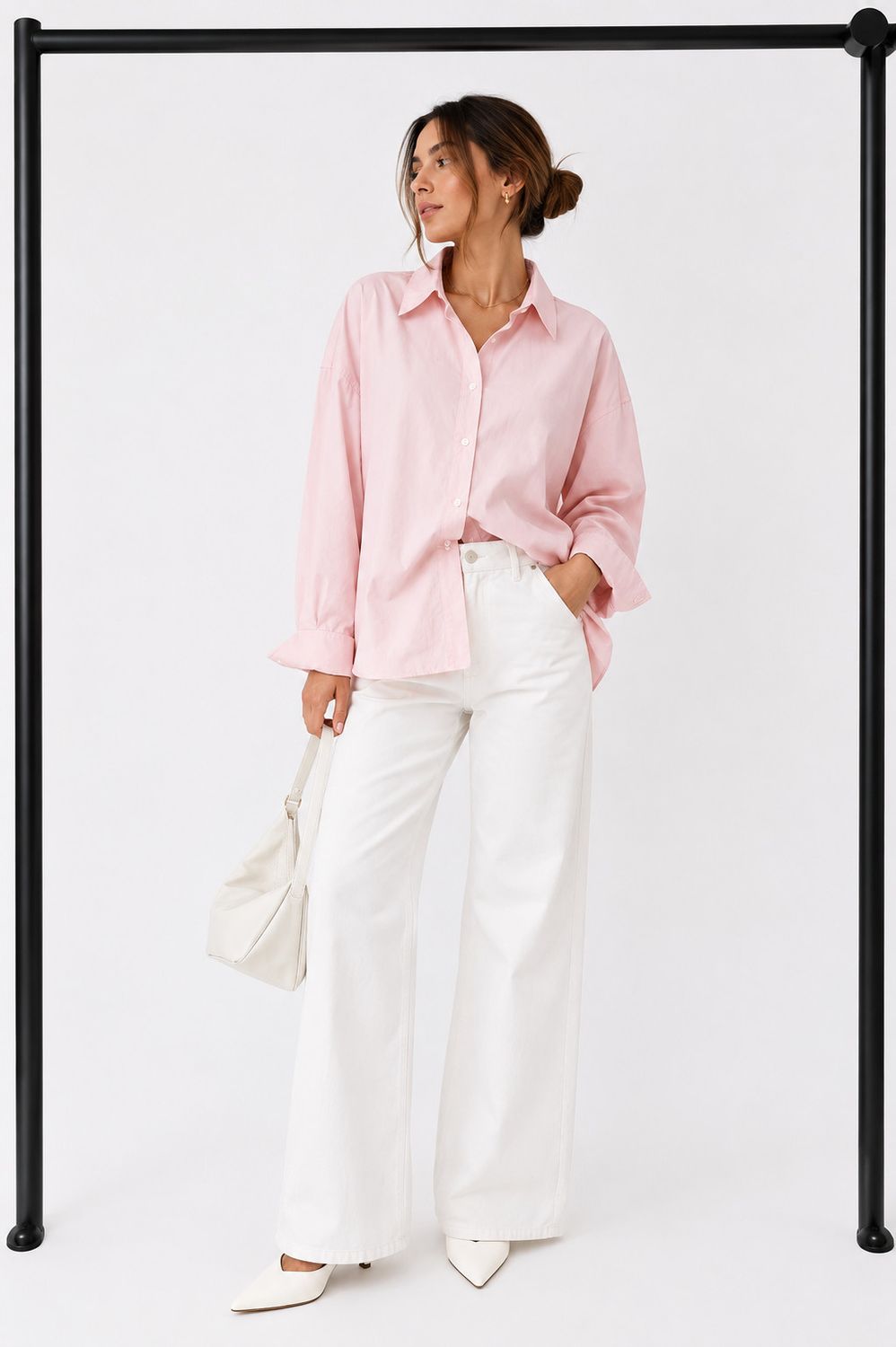 City pink shirt