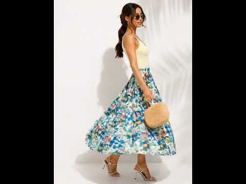 Vintage midi skirt 