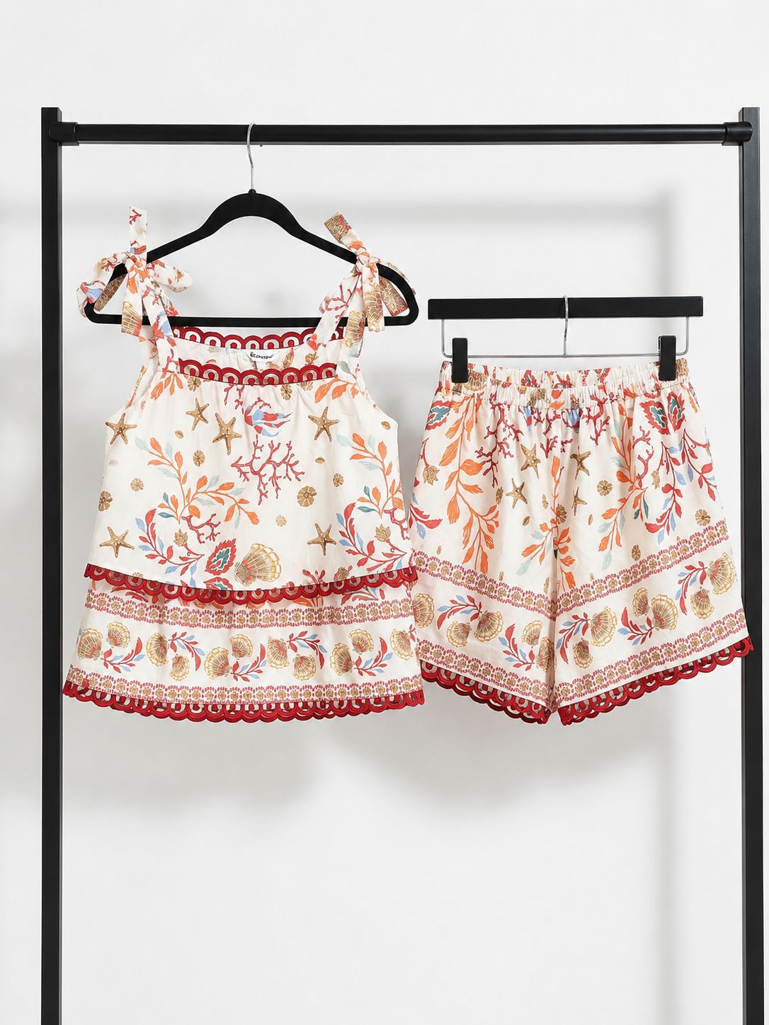 Seashell tank &amp; pant set