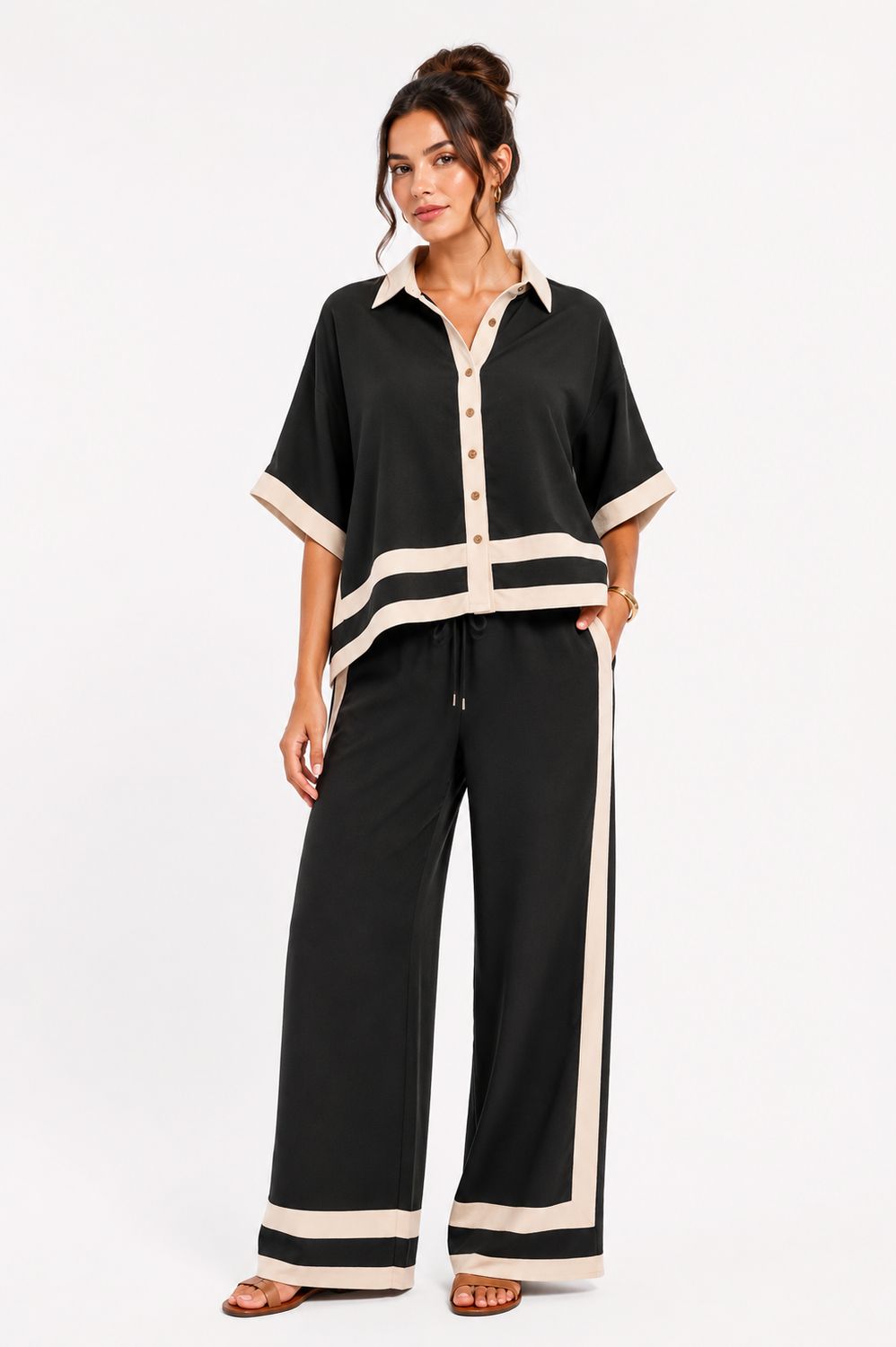 Match top with pant 