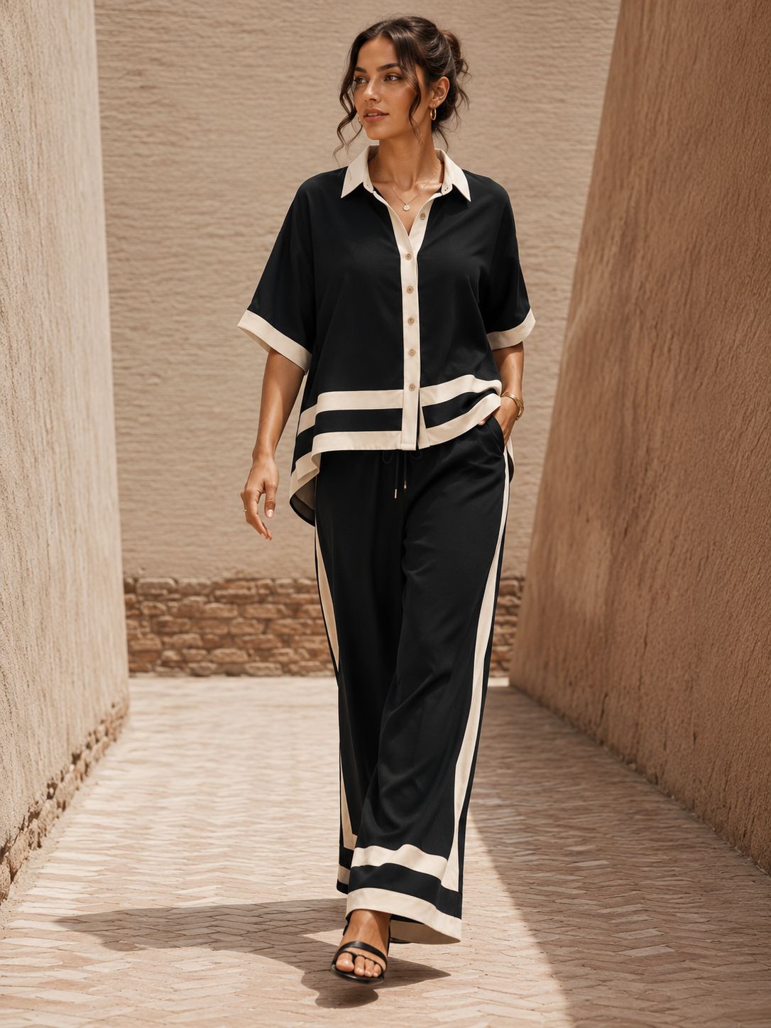 Match top with pant