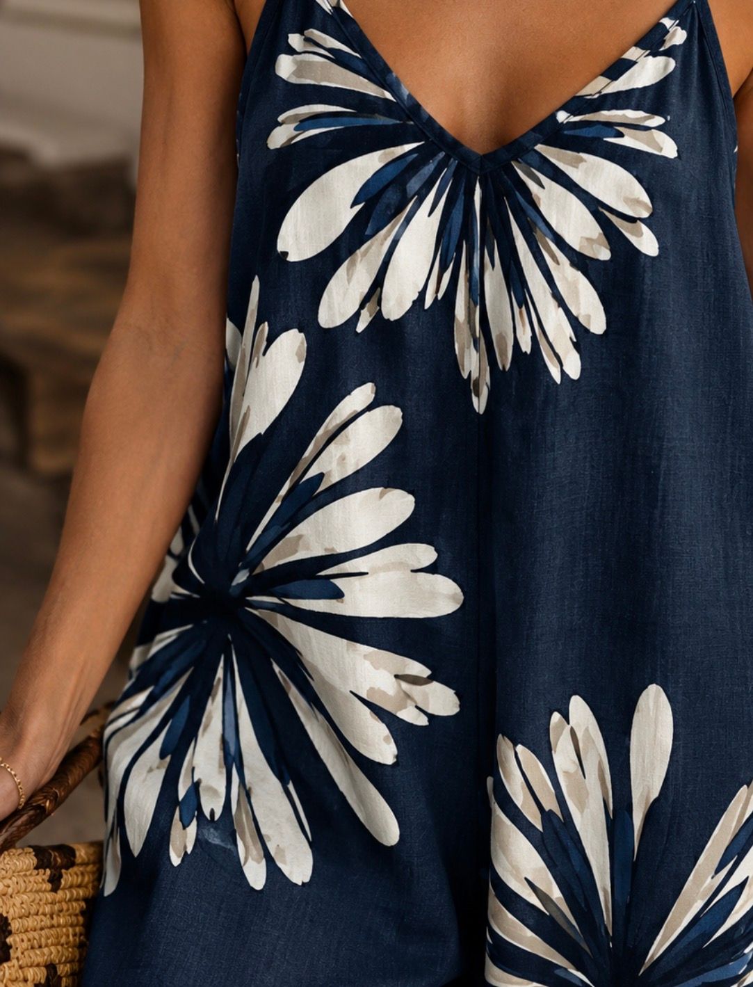 Azure Breeze Jumpsuit one size, Size: Blue