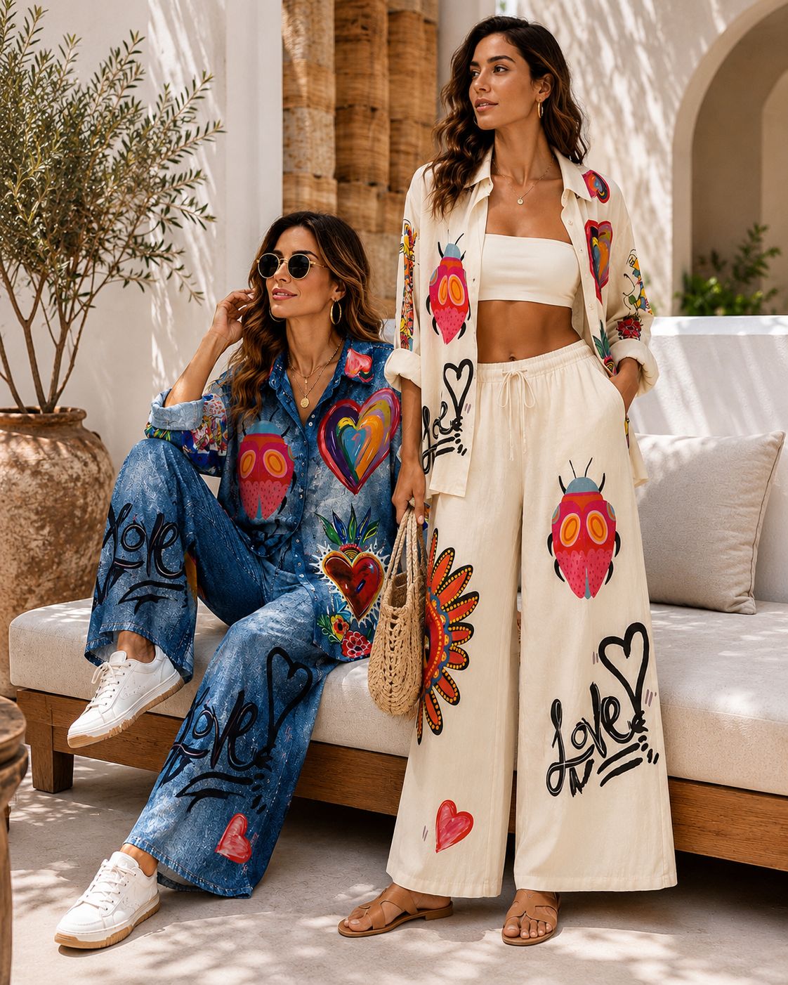 Art Story Linen Set