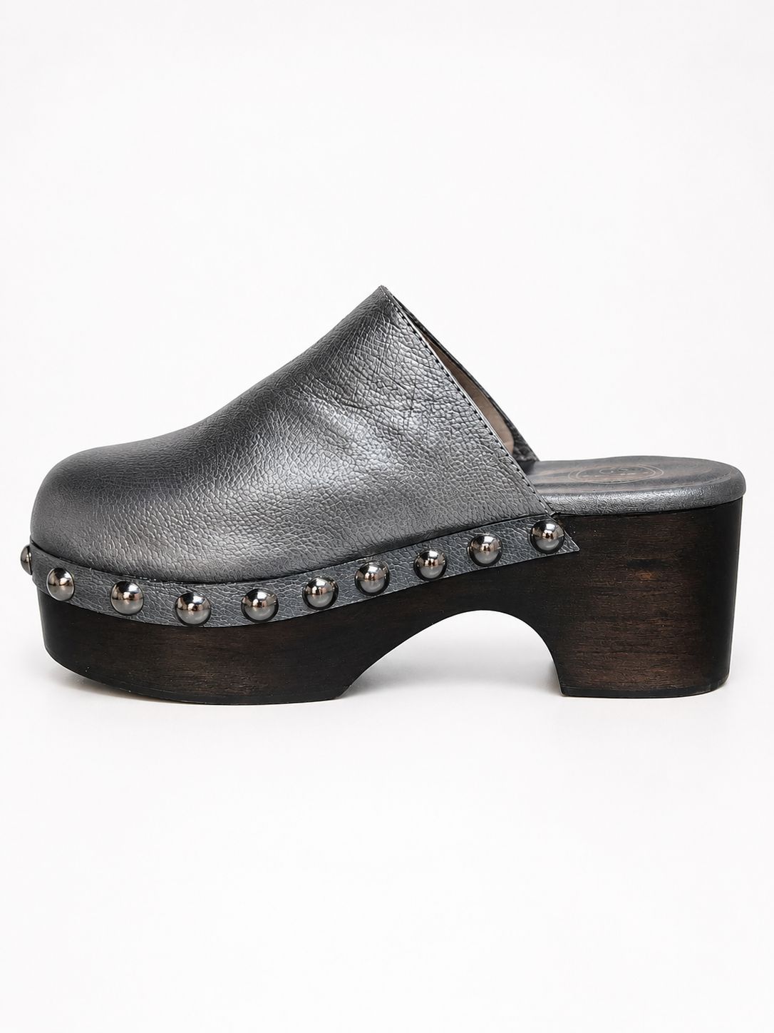 Pewter  Luxe Clogs