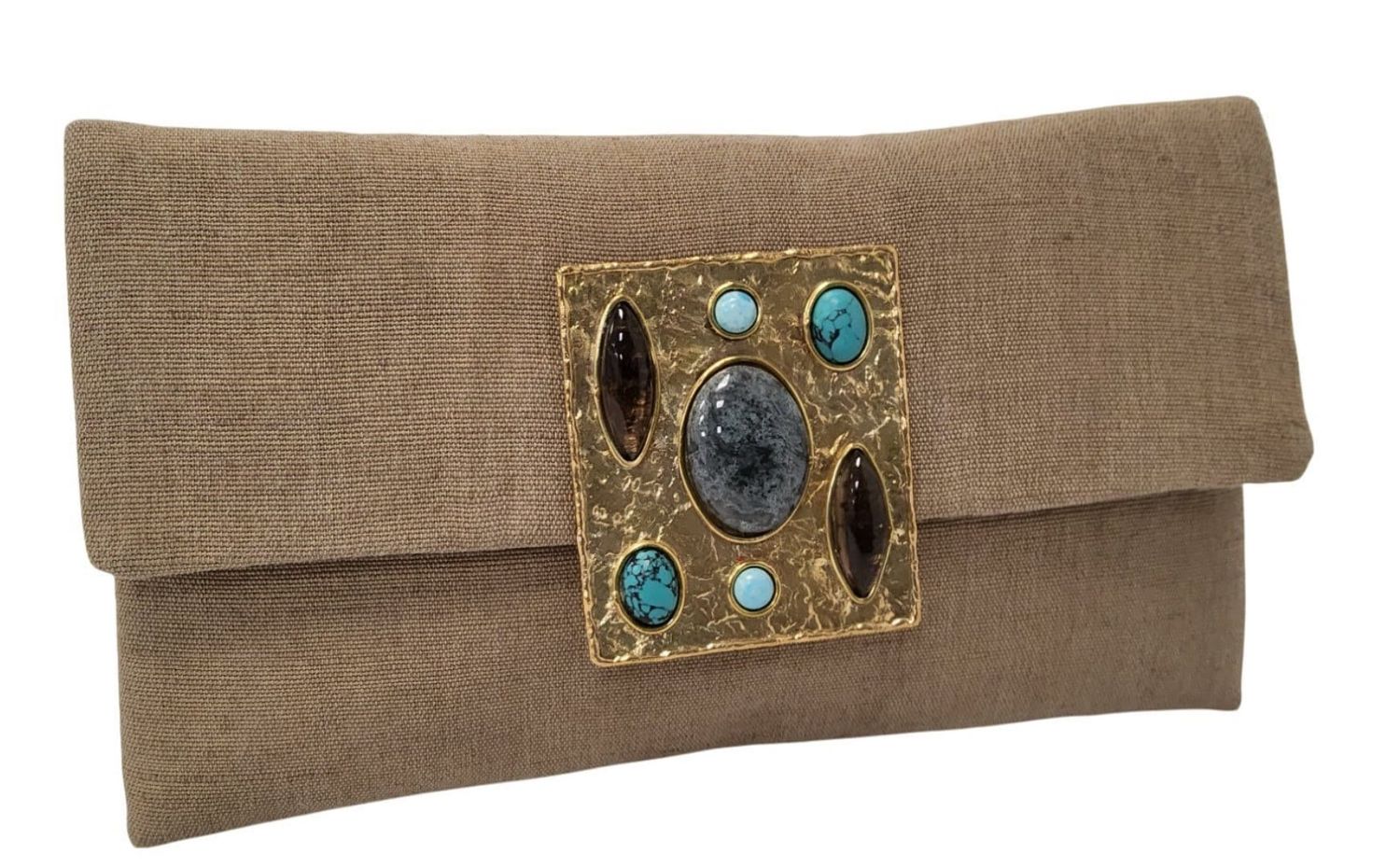 Turquoise Sands Clutch