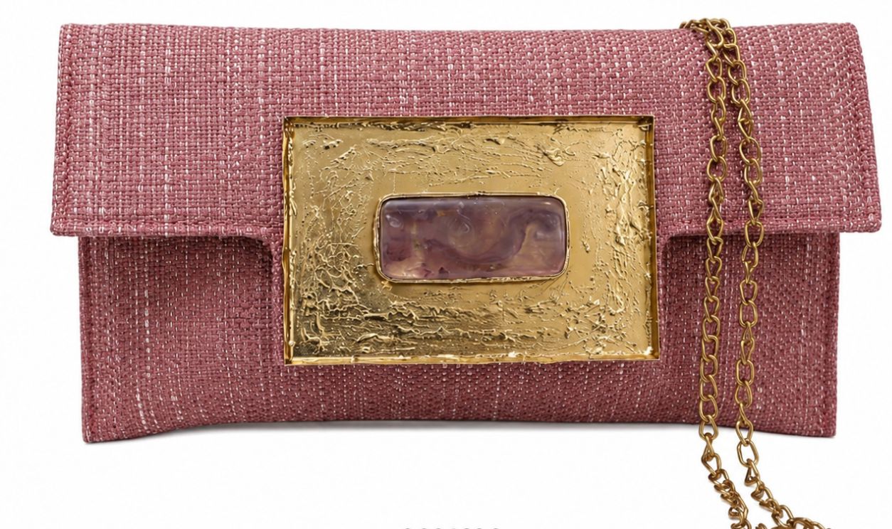 Rose Quartz Clutch
