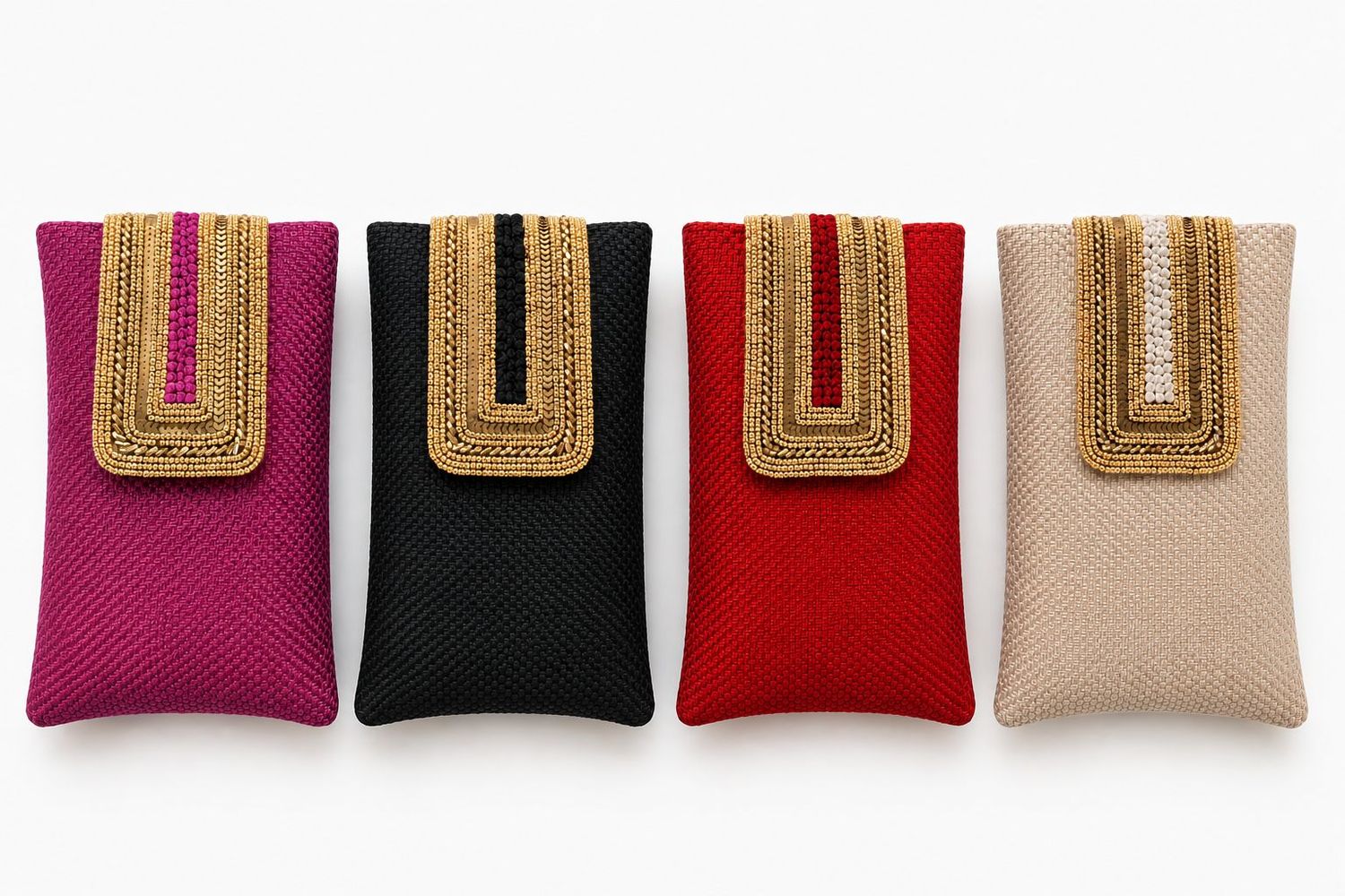 Luxe Beaded Clutch