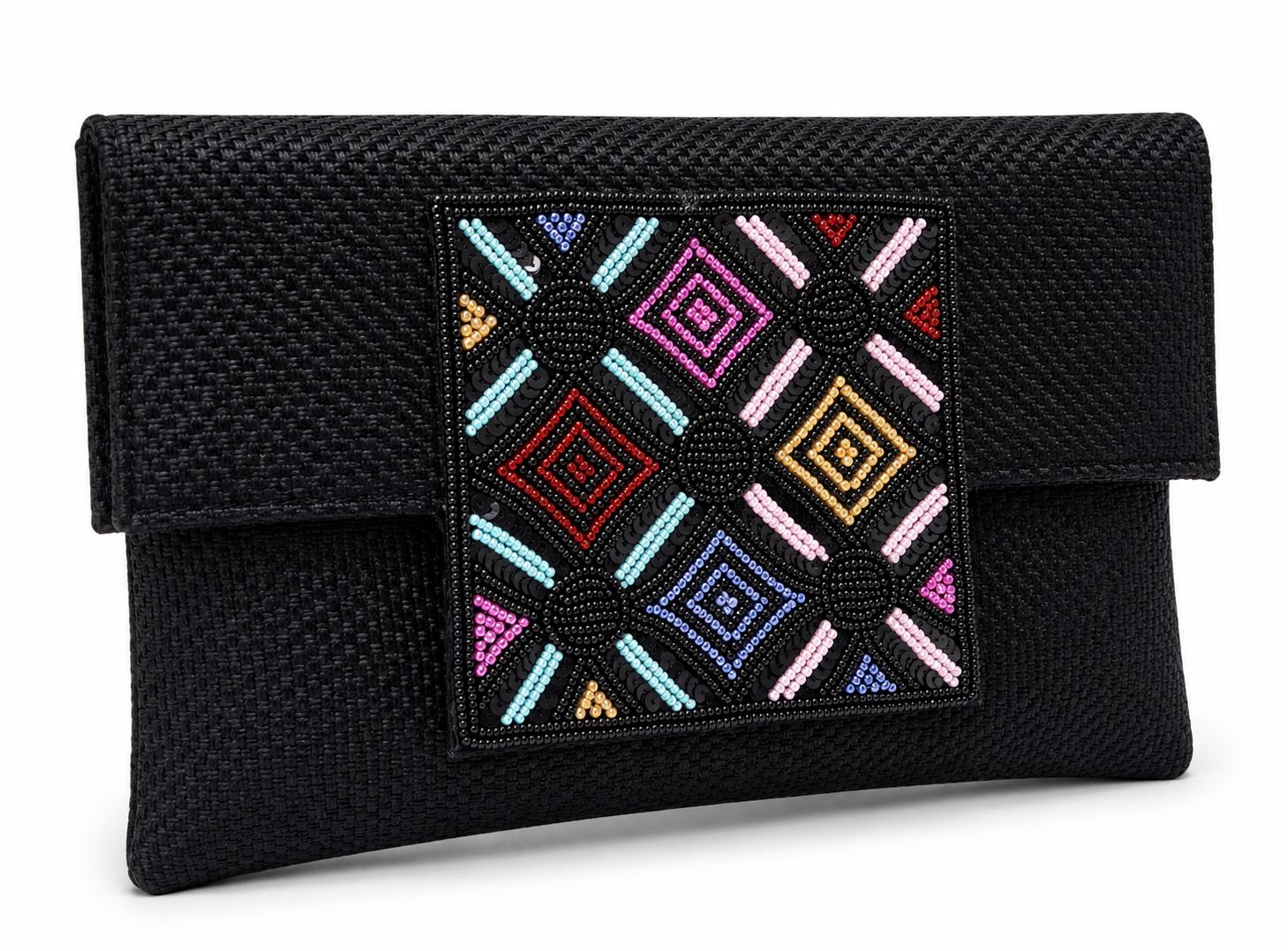 Midnight Mosaic Clutch