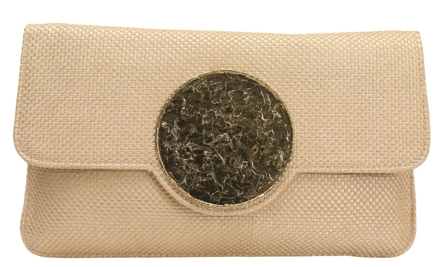 Ivory Luxe Clutch