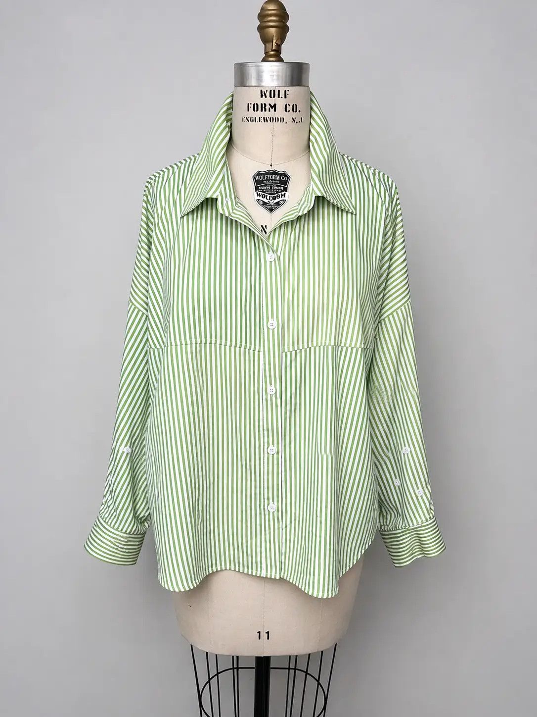 Premium Poplin Roll-Up Shirt