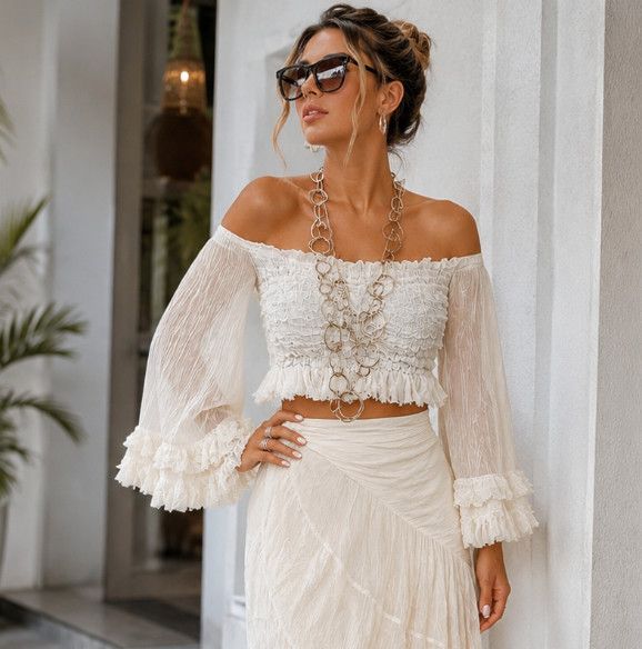 Organic Cotton off shoulder Top