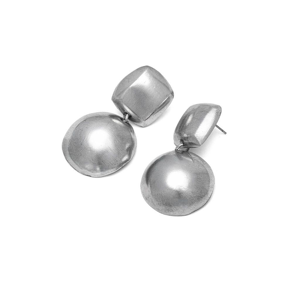 AL17444 BOUCLES CARRE ET RONDE BOMBE