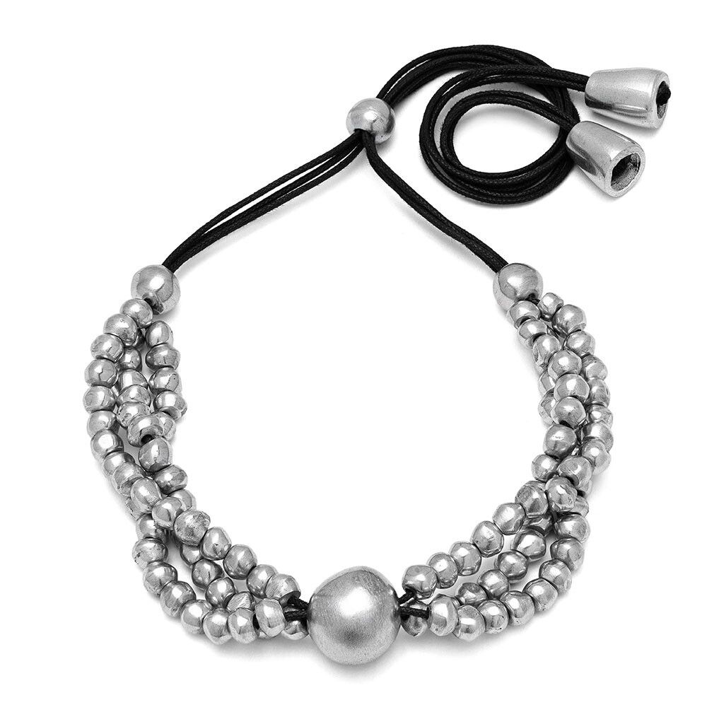 al02257COLLIER TROIS FILES MULTI