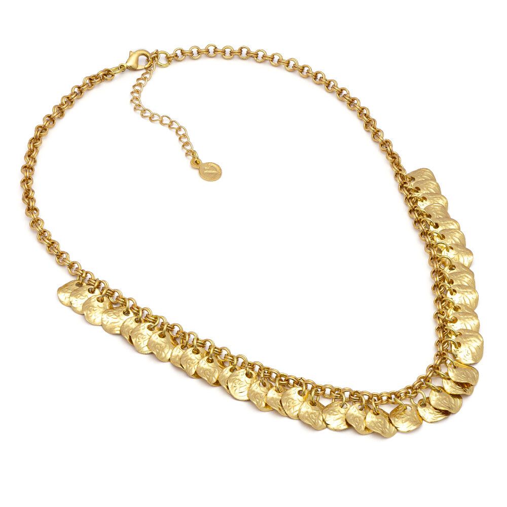 dd04066COLLANA MONETE BATTUTE